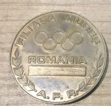 MEDRO01 Medalii Galati - Expozitia Filatelica - AFR Mures - Olimpiada Alba 1984