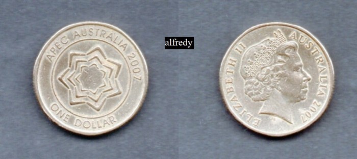 Australia 2007 1 dollar, APEC