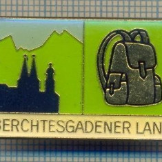 Y 975 INSIGNA - BERCHTESGADENER LAND-TURISM MONTAN-GERMANIA -PENTRU COLECTIONARI