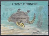 Sao Tome si Principe 1992 - Viața marină - Faună și floră, Colita, Cota 8 EURO, MNH