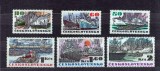 Serie Completă 6 Timbre Cehoslovacia 1972 Nave Maritime Cargouri Flota Cehoslovacă Neștampilate - A875