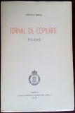 Cumpara ieftin VINTILA HORIA: JURNAL DE COPILARIE (POEME) [FUNDATIA REGALA CAROL I, PARIS 1958]