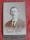 Fotografie tip CDV, Ioan Sfat, inceput de secol XX
