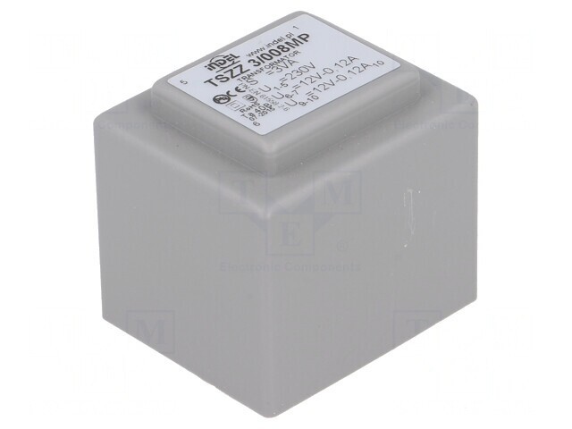 Transformator &Icirc;ncapsulat 3VA 230V 12V PCB