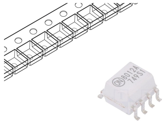 Optocuplor SMD 15Mbps SO8