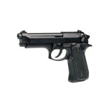 Bricheta Pistol Anti-Vant, Tip Revolver, Beretta, Negru, 14 cm