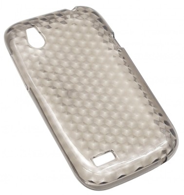 Husa silicon (fagure) fumurie pentru HTC Desire V (T328W) foto