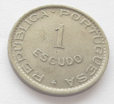 344. Moneda Mozambic 1 escudo 1950, Africa