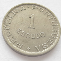 344. Moneda Mozambic 1 escudo 1950