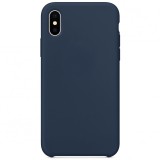 Husa TPU OEM Pure Silicone pentru Samsung Galaxy A11 / Samsung Galaxy M11, Bleumarin