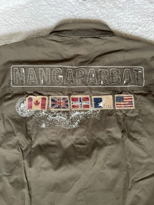 Camasa kaki maneca lunga / scurta barbati Nangaparbat foto