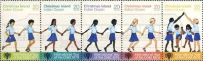 Christmas Island 1979 - Copii, UNICEF, serie neuzata foto