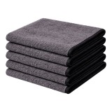 Set 5 lavete microfibra profesionale gri, 40A 40 cm