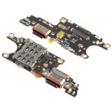 Placa cu Conector Incarcare - Microfon - Modul Cititor SIM Honor 200 Pro, Service Pack 0235AKNQ