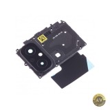 Geam Camera Spate Xiaomi Redmi 12C Wide+Depth + Blitz cu Rama Negru