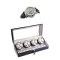 Dispozitiv pentru intoarcere ceasuri automatice Watch Winder 8 9 spatii Black Cadou ceas Automatic