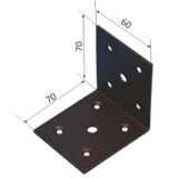 Coltar Dulgherie Negru Vopsit 60x70x70