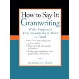 How to say it--grantwriting