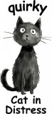 Cumpara ieftin Sticker decorativ Pisica, Negru, 90 cm, 1313STK-2