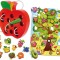 Joc Montessori 2 in 1 - Fructe PlayLearn Toys