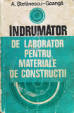 Indrumator de laborator pentru materiale de constructii