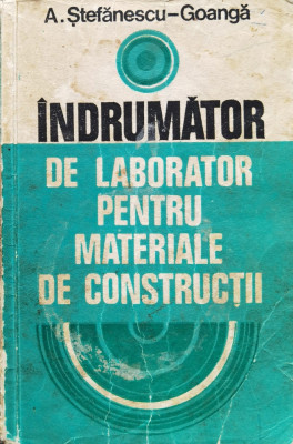 Indrumator de laborator pentru materiale de constructii foto