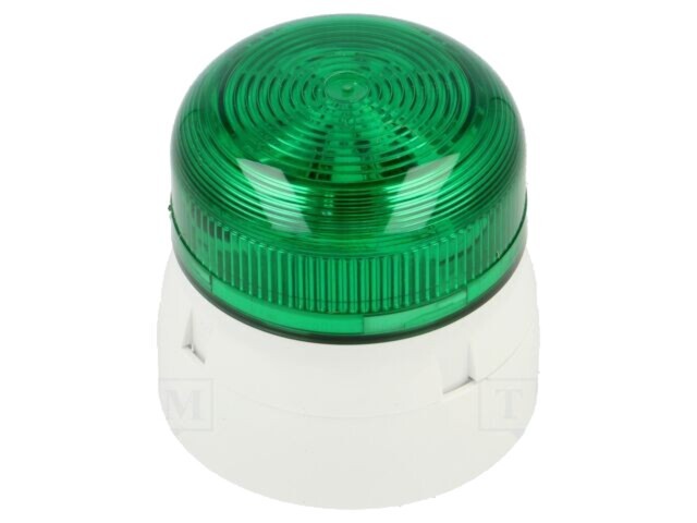 Semnalizator luminos LED Flashguard 11-35V DC cu lumină flash albă KLAXON SIGNALS