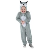 Costum Lup KidMania&reg; pentru copii 130-143 cm 7-9 ani