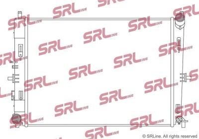 Radiator Mazda Mx-5 15-, motor: 1.5, 2.0, 550x408x26, SRLine, Aluminiu/ Plastic brazat, P51N15200 foto