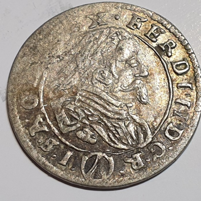 Austria 3 kreuzer 1626 / Viena argint Ferdinand ll