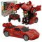 Mașină de jucărie transformabilă cu telecomandă Revolt Robot Racer, roșu