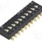 Intrerupator DIP, 2 pozitii, montare SMT, 10 sectiuni, OMRON OCB - A6SN-0101
