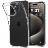 Cumpara ieftin Husa pentru iPhone 15 Pro Max, Spigen Liquid Crystal, Clear