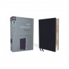 NIV, Thinline Bible, Bonded Leather, Navy, Red Letter Edition