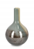 Vaza Mercury, Bizzotto, &Oslash; 20.8 x 31.4 cm, sticla, handmade, maro/gri
