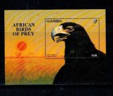 Gambia 1993 - Păsări de prada, colita neuzata