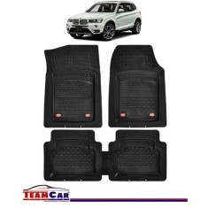Covorase Auto TeamCar&reg; Tip Tavita Compatibile BMW X3 F25 (2010&ndash;2017) Negru Material Rezistent
