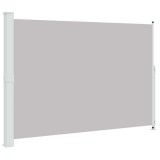 Cumpara ieftin Copertina laterala retractabila de terasa, gri, 200x314 cm