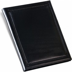 Agenda piele A4 model A neagra