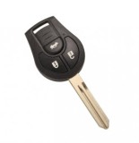 Cheie completa Topautochei&reg; pentru Nissan Qashqai Cube Juke Tiida Micra, 3 butoane, 315 Mhz, ID46 chip, Oem