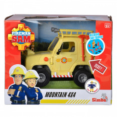 Pompierul sam jeep de salvare cu figurina sam