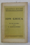 ION GHICA - SCRISORI CATRE V. ALECSANDRI , 1934