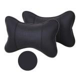 Set 2 buc. perne tetiere auto, pentru sustinere gat din piele ecologica,