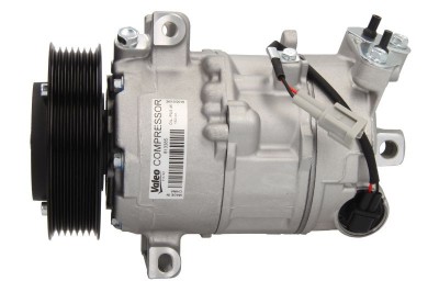 Compresor aer conditionat Renault Megane 3 (Z), 2008-2016, motor 2.0 dci, 110/118kw, diesel; 1.4 TCE, 96kw, benzina, rola curea 115 mm, 7 caneluri, d foto