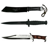 Set macete IdeallStore&reg;, Rambo Style, editie de colectie, otel, multicolor