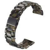 Curea polimer compatibila cu Fossil Gen 5 Smartwatch, Telescoape QR, 22mm, Army Green, Very Dream