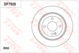 Disc frana HYUNDAI i30 (GD) (2011 - 2016) TRW DF7928