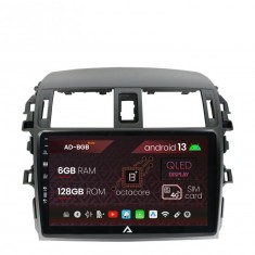 Navigatie Toyota Corolla (2007-2013), Android 13, B-Octacore 6GB RAM + 128GB ROM, 9 Inch - AD-BGB9006+AD-BGRKIT067
