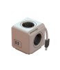Prelungitor 4 prize CUB +2x USB cablu 1.5m Allocacoc