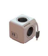 Prelungitor 4 prize CUB +2x USB cablu 1.5m Allocacoc